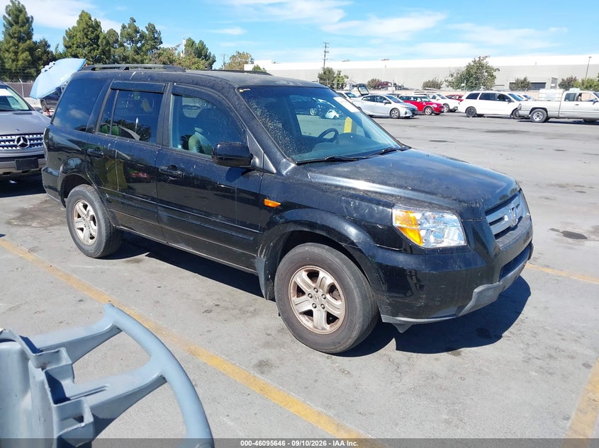 2008 HONDA PILOT auction photo 1
