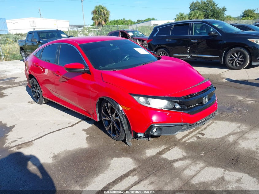 2020 HONDA CIVIC auction photo 1