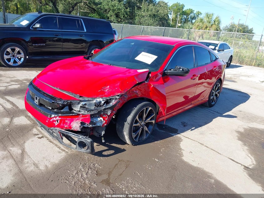 2020 HONDA CIVIC auction photo 2