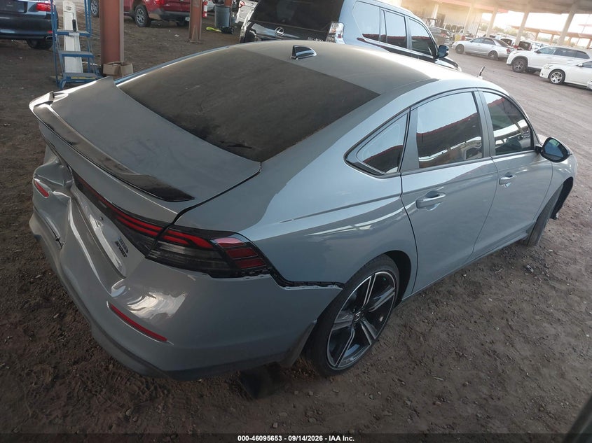 Vin: 1hgcy2f58ta012921, lot: 46595260, honda accord hybrid sport 20264