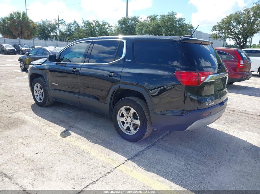 Vin: 1gkknkla9kz213624, lot: 46595264, gmc acadia sle-1 20193