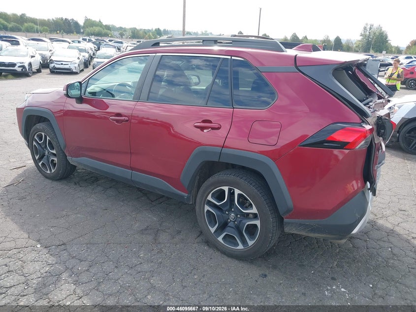 Vin: 2t3j1rfv0kw043180, lot: 46595274, toyota rav4 adventure 20193