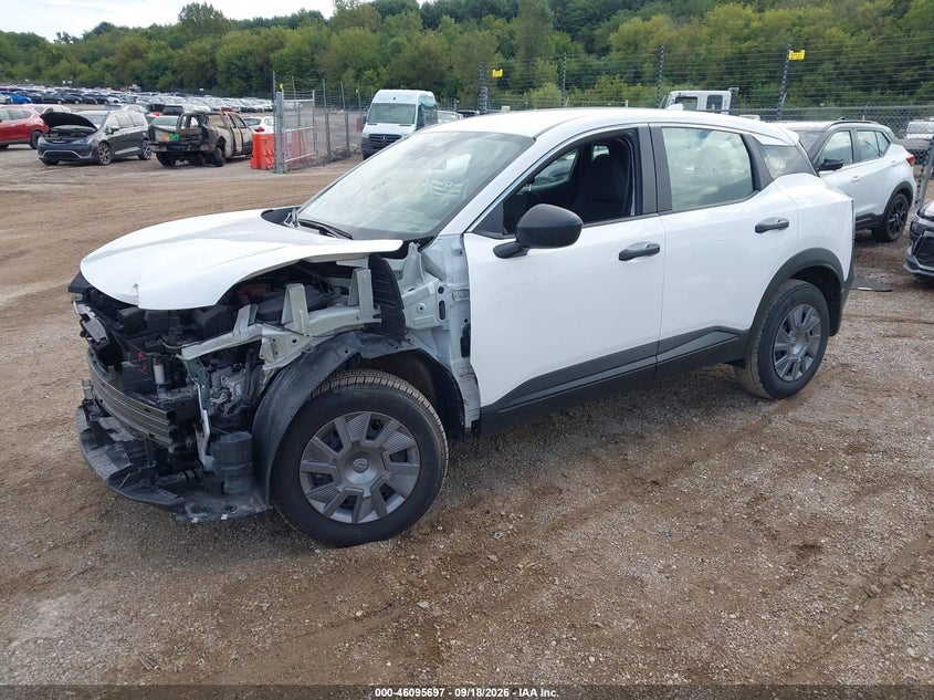 Vin: 3n8ap6ba8sl324669, lot: 46595304, nissan kicks s fwd 20252