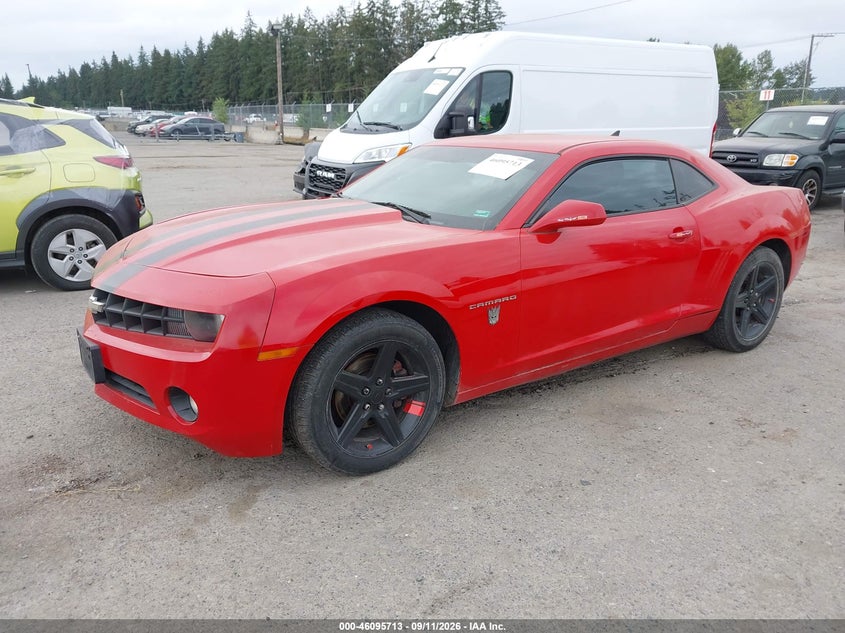 Vin: 2g1fb1ev6a9206647, lot: 46595320, chevrolet camaro 1lt 20102