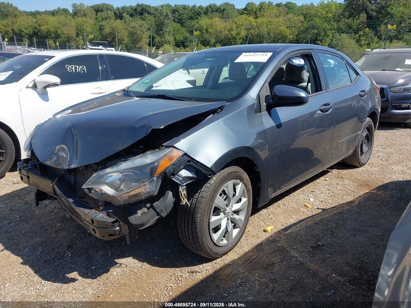 Vin: 2t1burhe1gc508950, lot: 46595331, toyota corolla le 20162