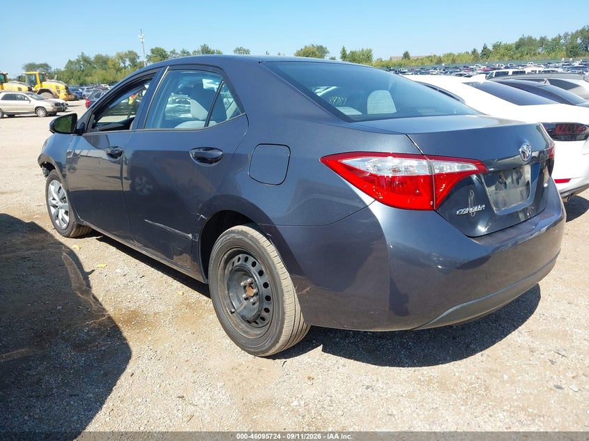 Vin: 2t1burhe1gc508950, lot: 46595331, toyota corolla le 20163