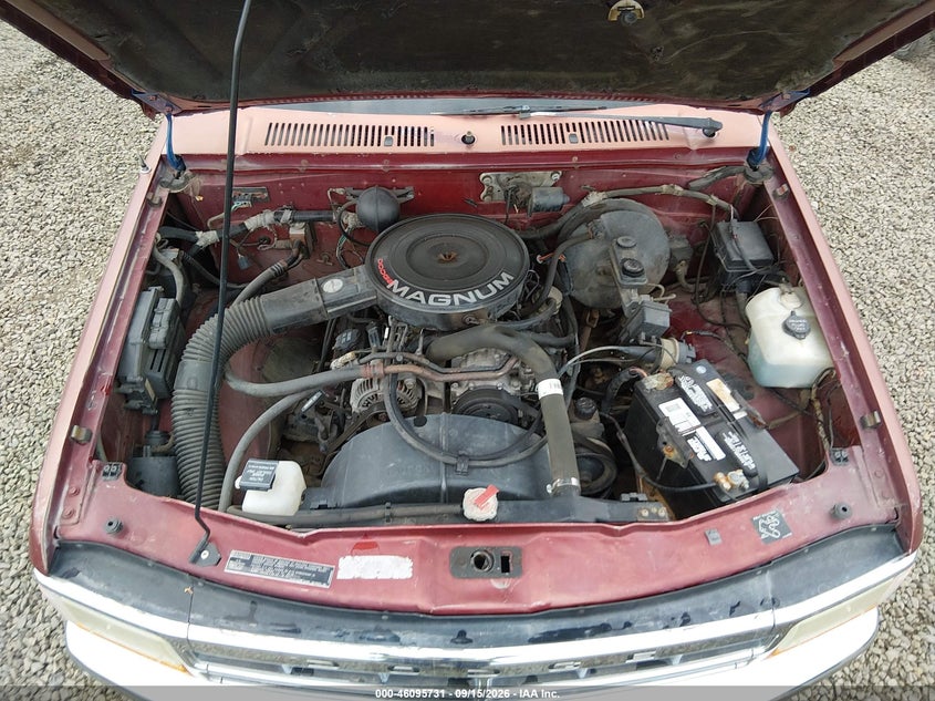 DODGE DAKOTA 1992 VIN 1B7GL23X9NS690661
