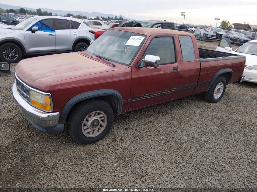 DODGE DAKOTA 1992 VIN 1B7GL23X9NS690661