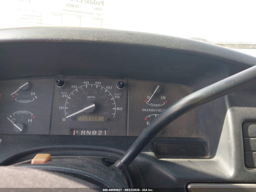 FORD F150 1995 VIN 1FTEX14H4SKB04621