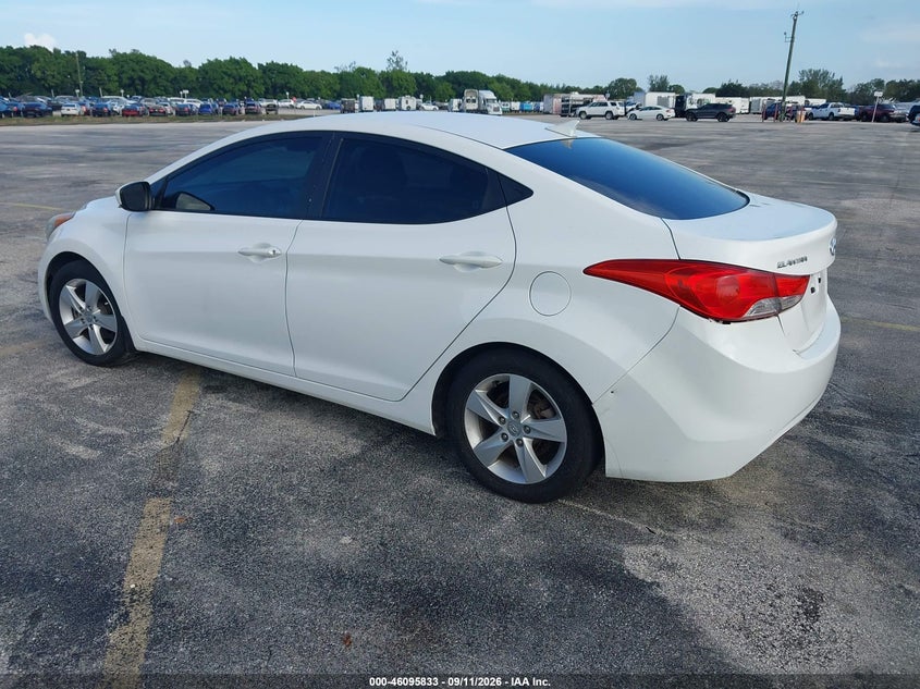 Vin: 5npdh4ae1dh428034, lot: 46595491, hyundai elantra gls 20133