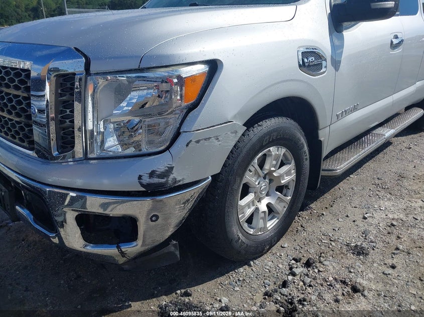 NISSAN TITAN 2017 VIN 1N6AA1C65HN566433