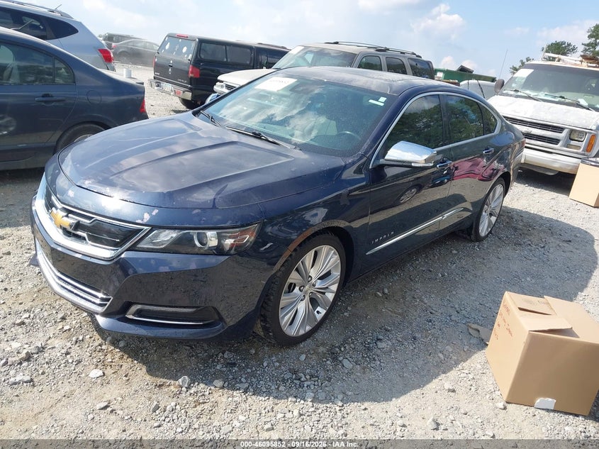 2018 Chevrolet Impala, Звичайний знос, IAAI, VIN 2G1125S33J9108891 — фото 2