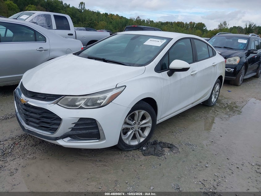 Vin: 1g1bc5sm8k7152804, lot: 46595532, chevrolet cruze ls 20192