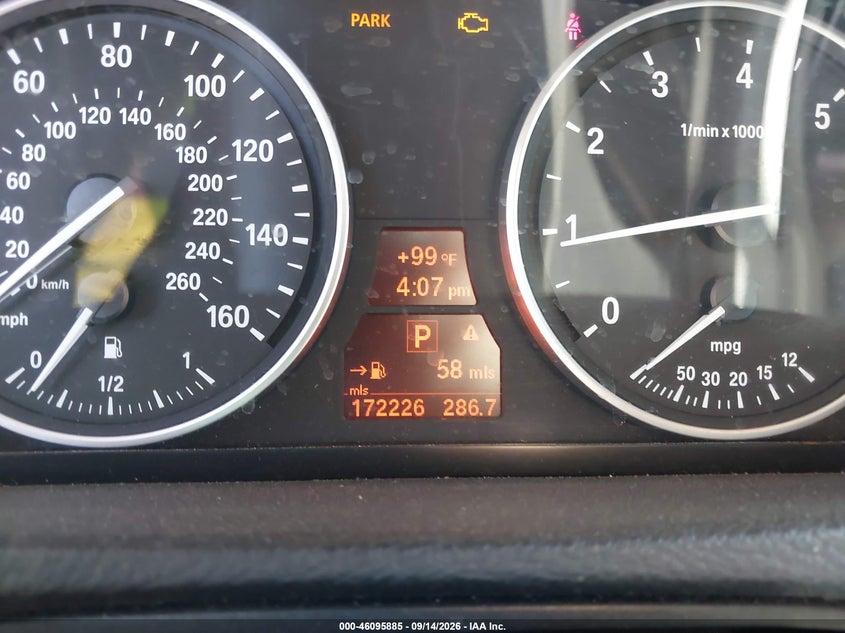 BMW X5 2008 VIN 5UXFE43508L008179