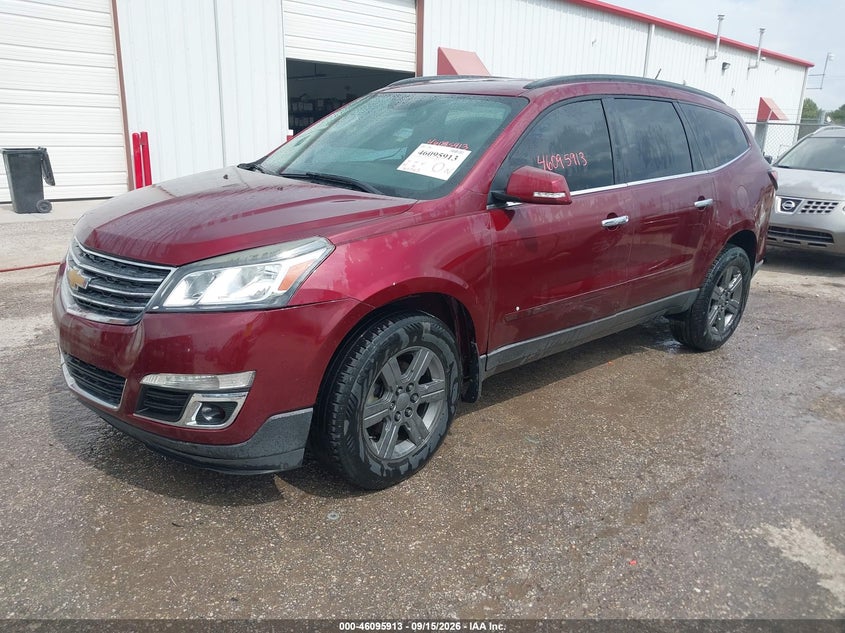 2015 Chevrolet Traverse Lt, Обычный износ, IAAI, VIN 1GNKRGKD3FJ351888 — фото 2