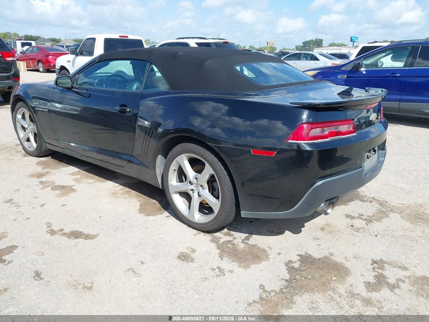 Vin: 2g1ff3d35f9297398, lot: 46595579, chevrolet camaro 2lt 20153