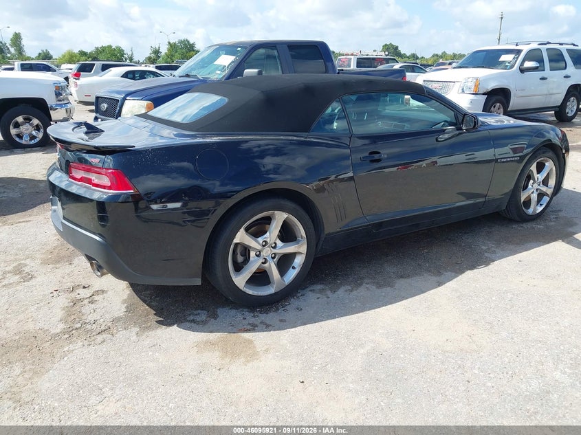 Vin: 2g1ff3d35f9297398, lot: 46595579, chevrolet camaro 2lt 20154