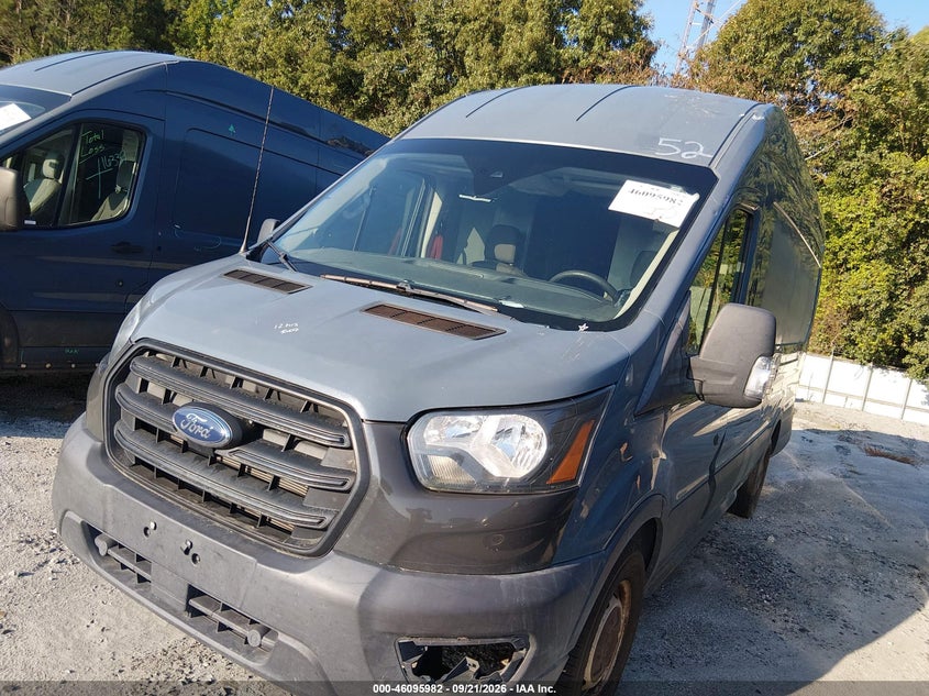 Vin: 1ftbr3x87lka53119, lot: 46595641, ford transit-250 cargo van 20202