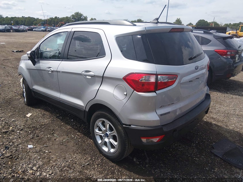 Vin: maj3s2ge8lc364924, lot: 46595647, ford ecosport se 20203