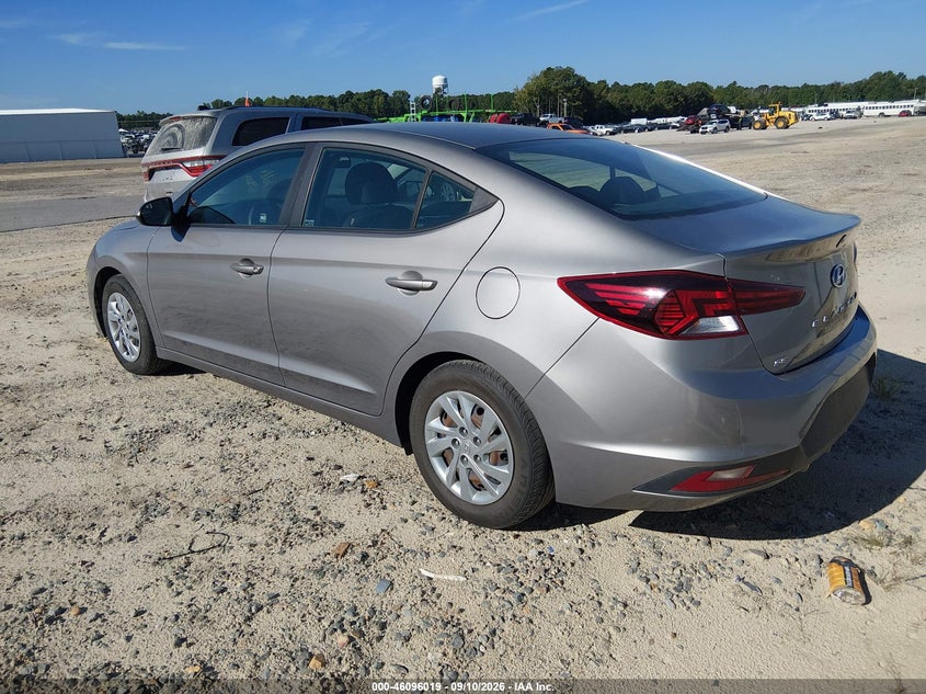 2020 HYUNDAI ELANTRA auction photo 3