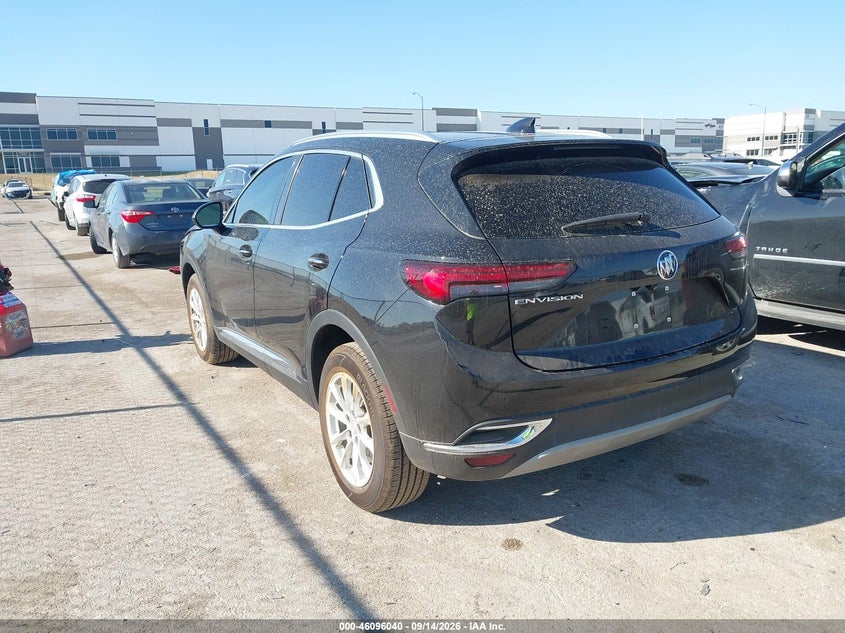 Vin: lrbazlr43md086712, lot: 46595698, buick envision fwd preferred 20213