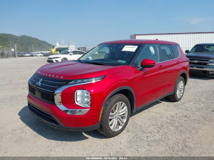 Vin: ja4j4ta84pz014630, lot: 46595704, mitsubishi outlander es 2.5 s-awc 20232