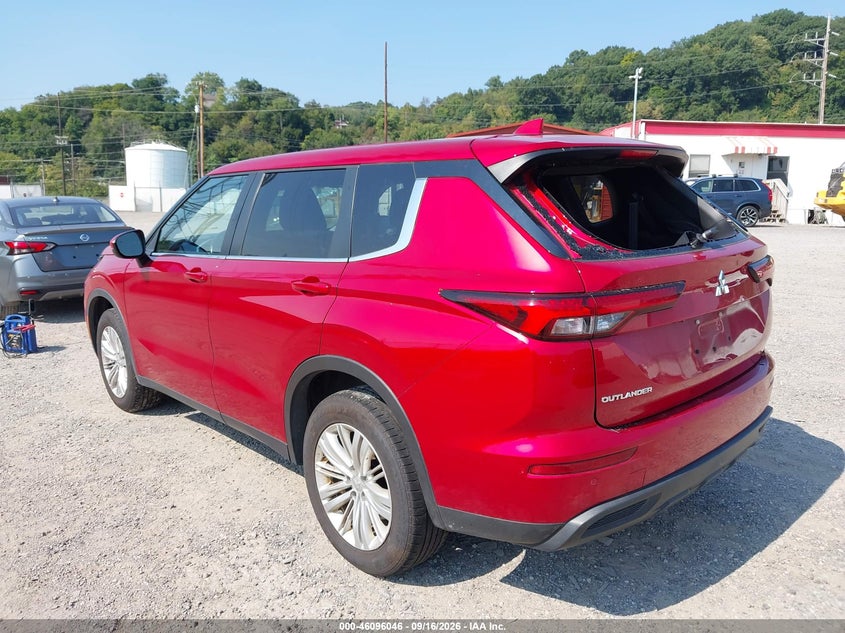 Vin: ja4j4ta84pz014630, lot: 46595704, mitsubishi outlander es 2.5 s-awc 20233