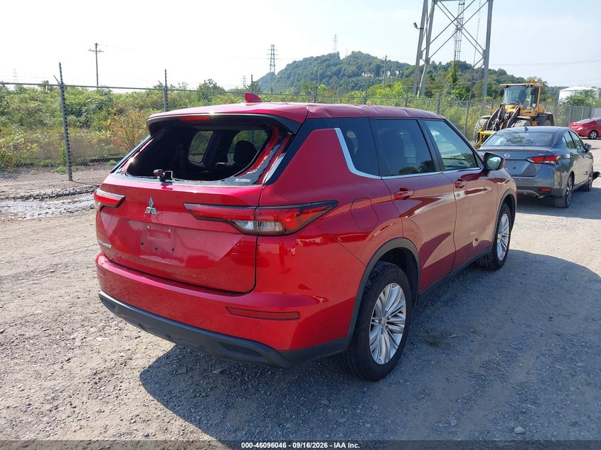 Vin: ja4j4ta84pz014630, lot: 46595704, mitsubishi outlander es 2.5 s-awc 20234