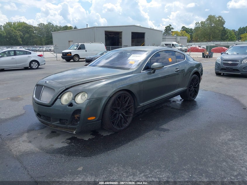 BENTLEY CONTINENTAL GT 2005 VIN SCBCR63W25C029952