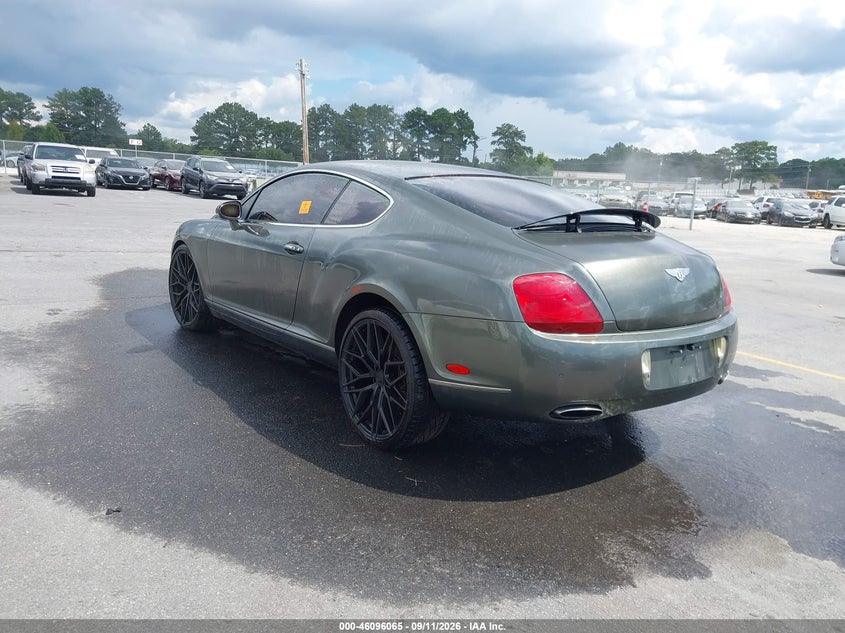 BENTLEY CONTINENTAL GT 2005 VIN SCBCR63W25C029952
