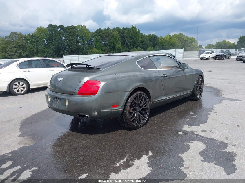 BENTLEY CONTINENTAL GT 2005 VIN SCBCR63W25C029952