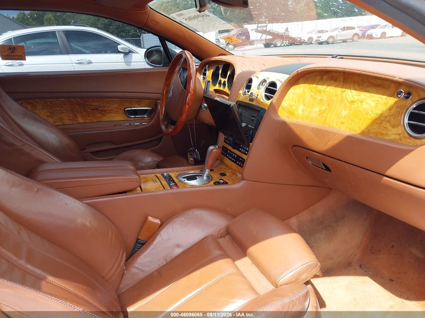 BENTLEY CONTINENTAL GT 2005 VIN SCBCR63W25C029952