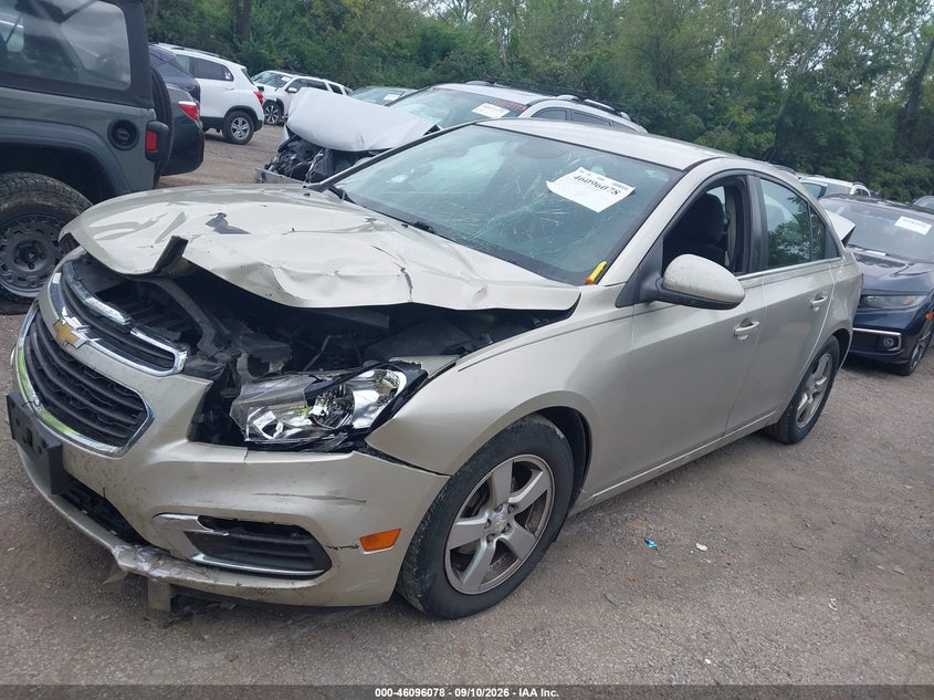Vin: 1g1pe5sb7g7168160, lot: 46595736, chevrolet cruze limited 1lt auto 20162