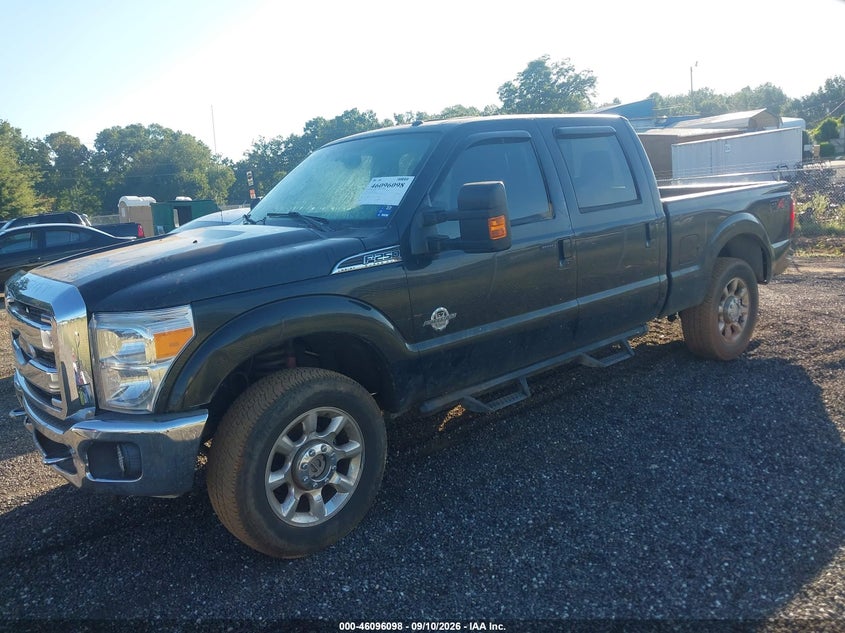 2011 Ford F250, Right Side, IAAI, VIN 1FT7W2BT7BEA66504 — photo 2