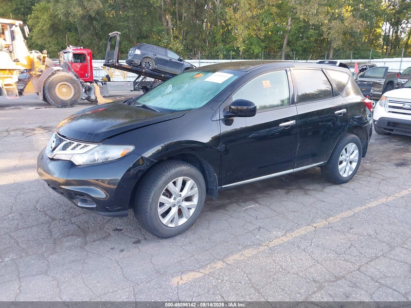 Vin: jn8az1mw4ew521620, lot: 46595800, nissan murano le/s/sl/sv 20142