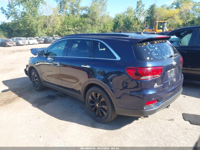 Vin: 5xypg4a52kg599217, lot: 46595803, kia sorento 3.3l s 20193