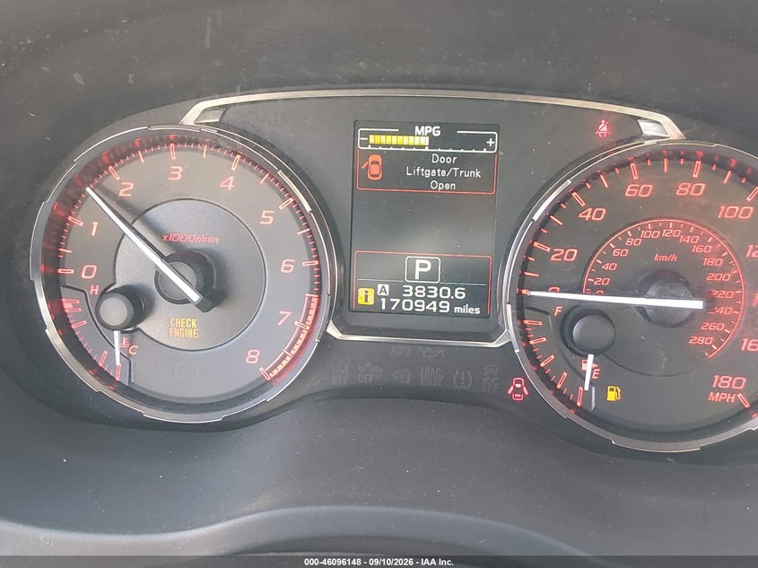 2015 SUBARU WRX auction photo 7