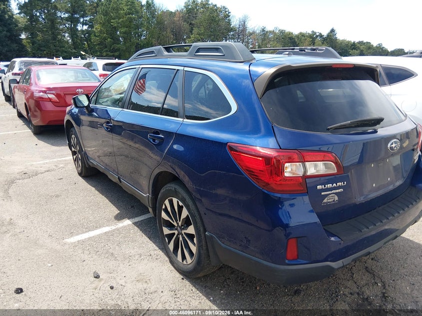 2015 SUBARU OUTBACK auction photo 3