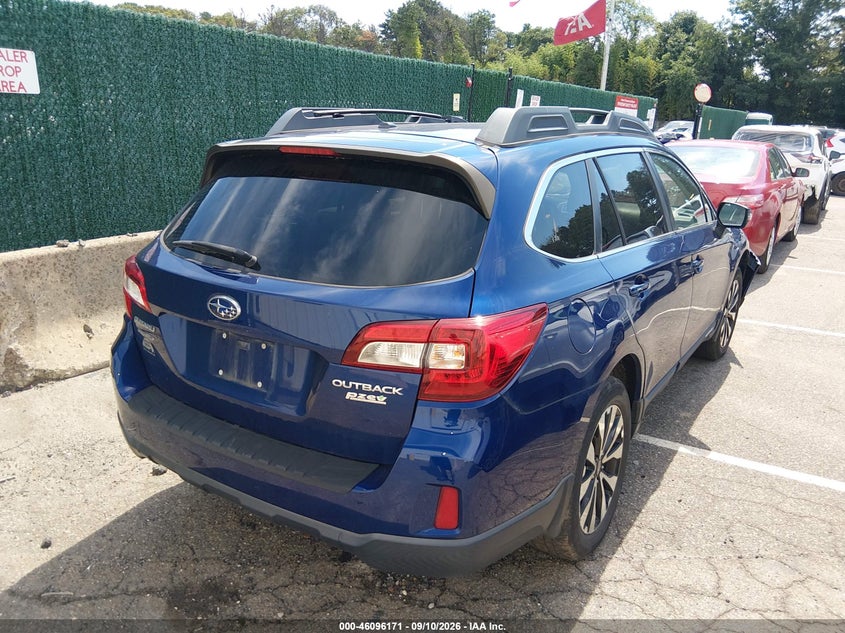 2015 SUBARU OUTBACK auction photo 4