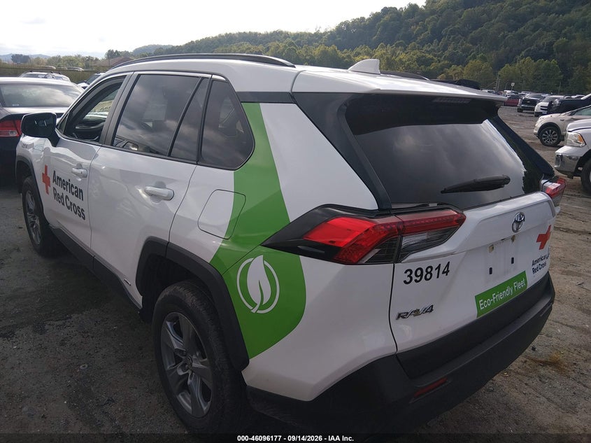 Vin: jtmlwrfv4sd328598, lot: 46595835, toyota rav4 hybrid le 20253