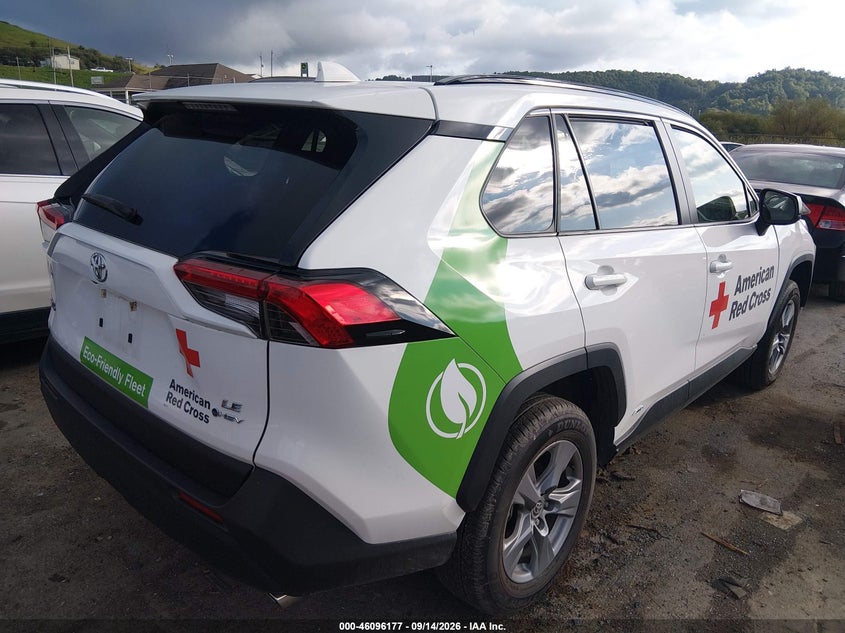 Vin: jtmlwrfv4sd328598, lot: 46595835, toyota rav4 hybrid le 20254