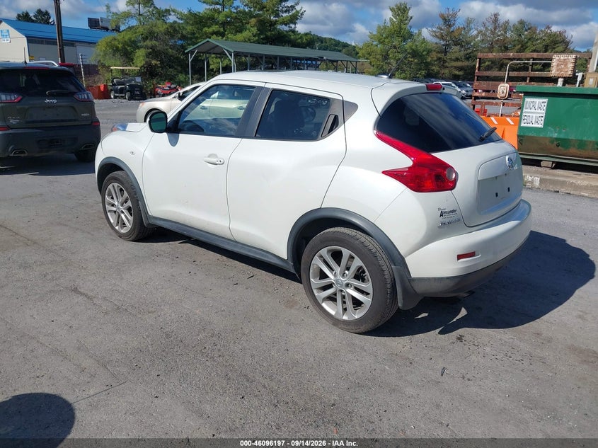 Vin: jn8af5mv3dt218304, lot: 46595855, nissan juke sv 20133