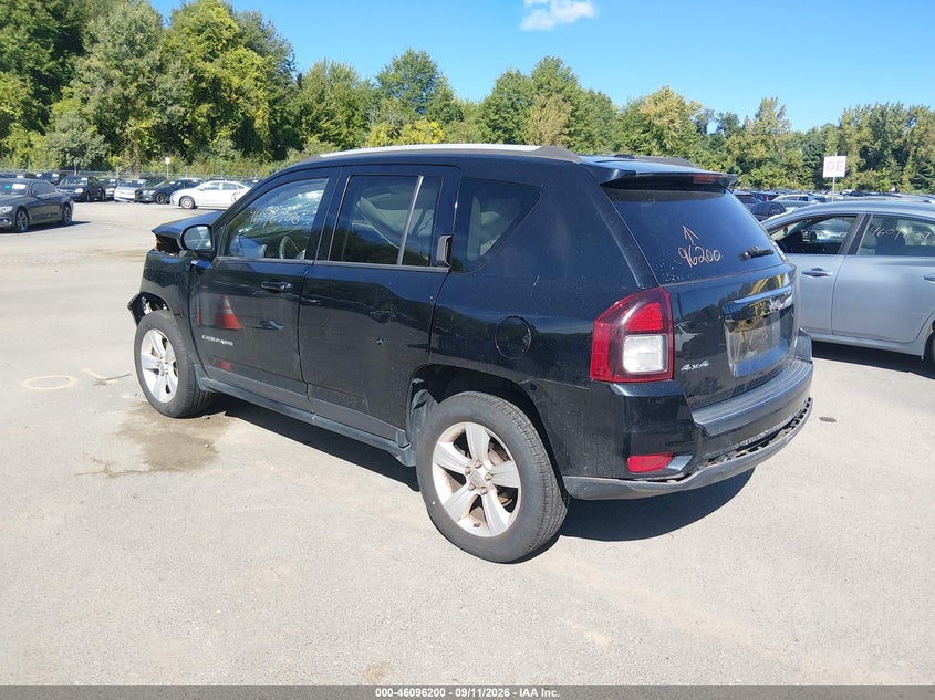 Vin: 1c4njdbb8gd507904, lot: 46595858, jeep compass sport 20163