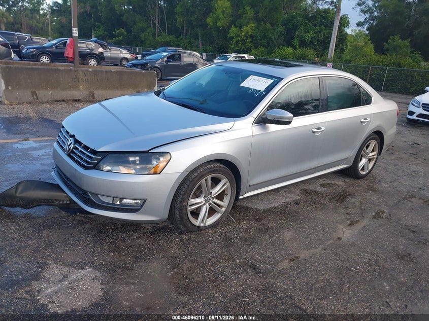 Vin: 1vwcv7a31fc003512, lot: 46595868, volkswagen passat 2.0l tdi sel premium 20152