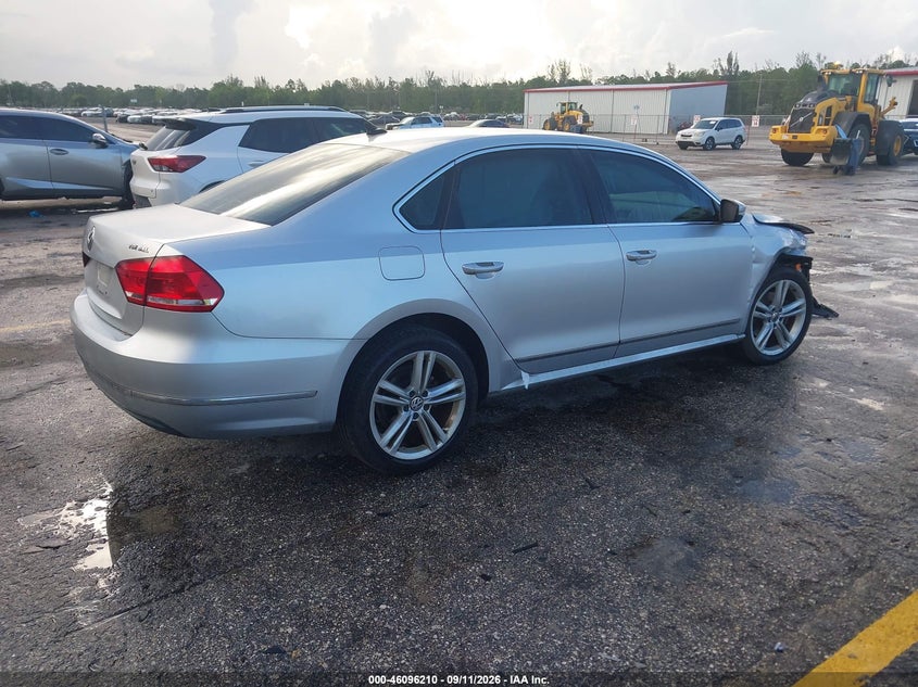 Vin: 1vwcv7a31fc003512, lot: 46595868, volkswagen passat 2.0l tdi sel premium 20154