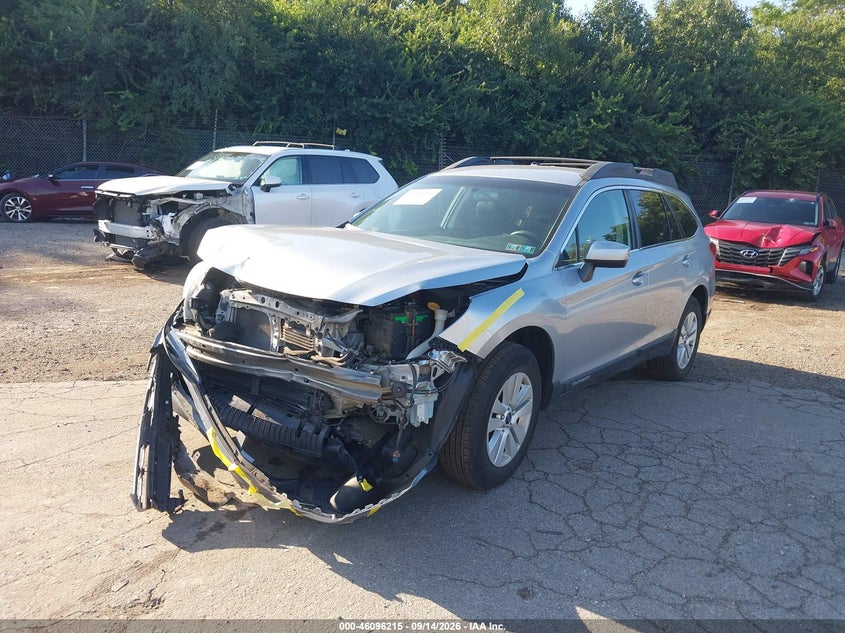 Vin: 4s4bsacc8h3437720, lot: 46595873, subaru outback 2.5i premium 20172