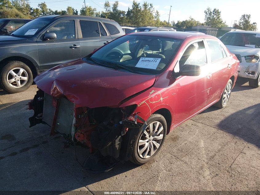 Vin: 2t1bu4ee3dc935081, lot: 46595879, toyota corolla le 20132