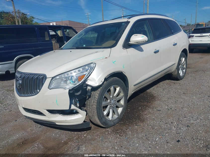 Vin: 5gakvckd7fj206416, lot: 46595883, buick enclave premium 20152