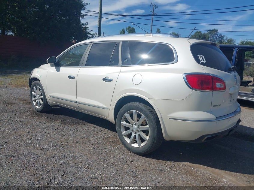 Vin: 5gakvckd7fj206416, lot: 46595883, buick enclave premium 20153