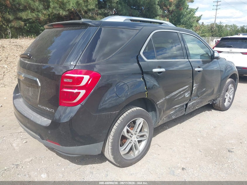 Vin: 2gnaldek7g1174036, lot: 46595894, chevrolet equinox ltz 20164